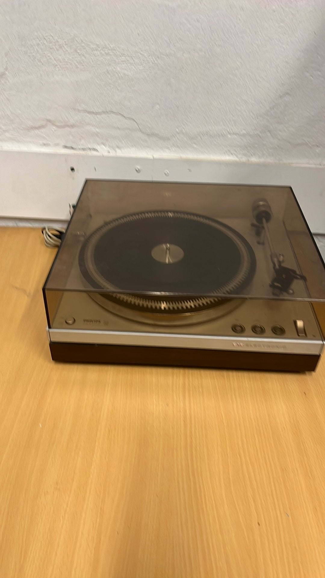 Philips platenspeler electronic 212, Gebruikt, Automatisch, Philips, D