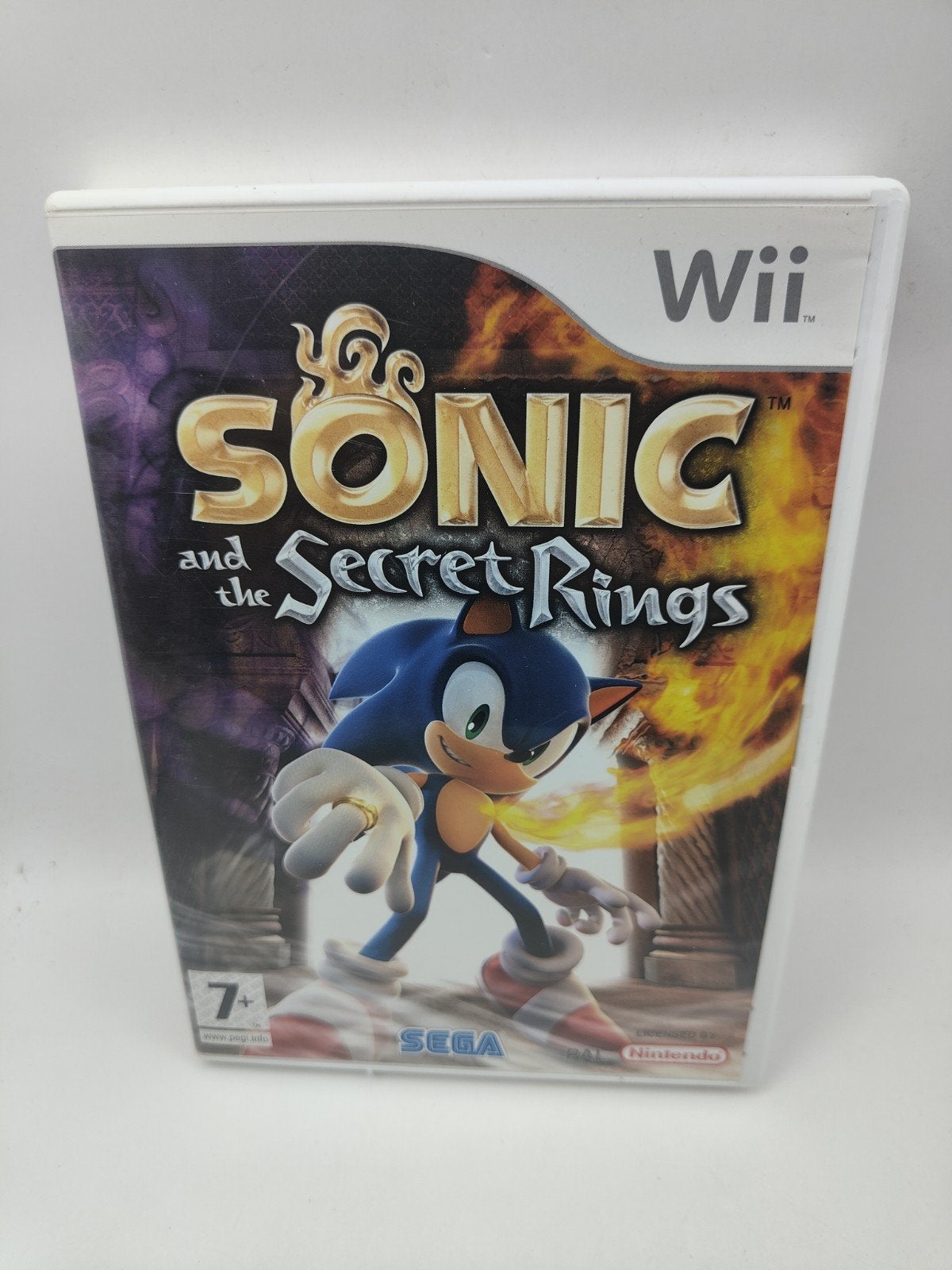 Sonic and the Secret Rings Nintendo Wii, Avontuur en Actie, Gebruikt, Support@sega.co.uk, 1 speler