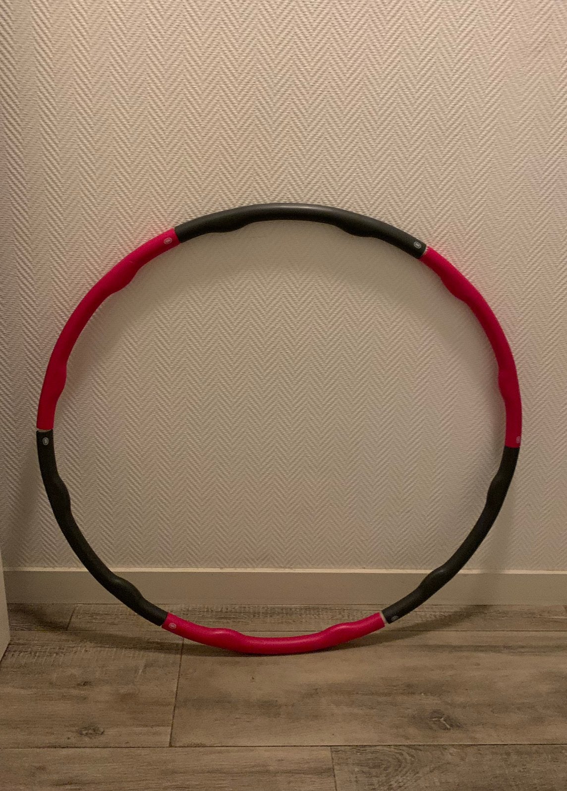 Fitnes hoelahoop met 1,5 kg, Sport en Fitness, Ophalen, Met gewicht, Gebruikt, Fitness hoelahoep