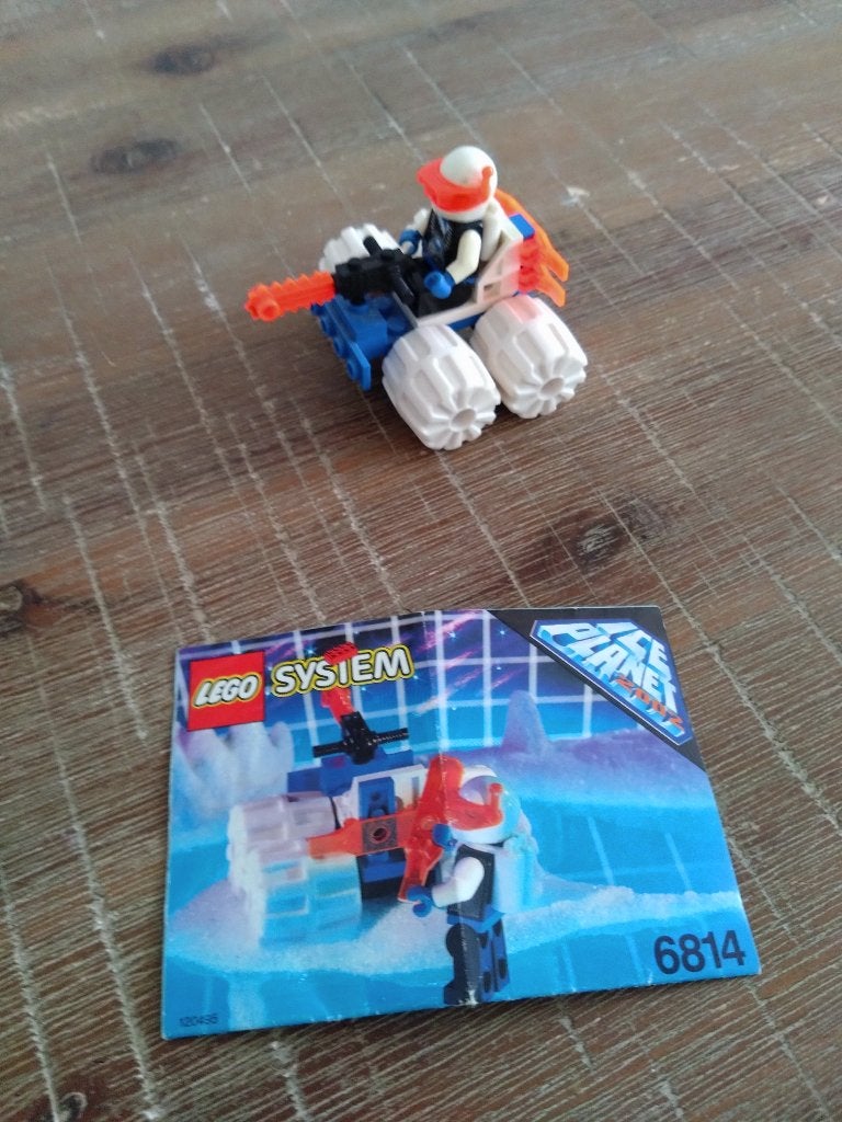 lego 6814 ice tunnelator, Gebruikt, Overige thema's, Lego, Ophalen of Verzenden