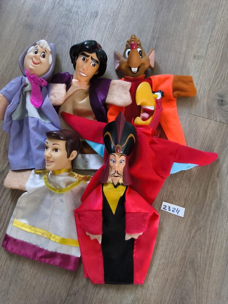 Poppenkast poppen Disney, Ophalen of Verzenden