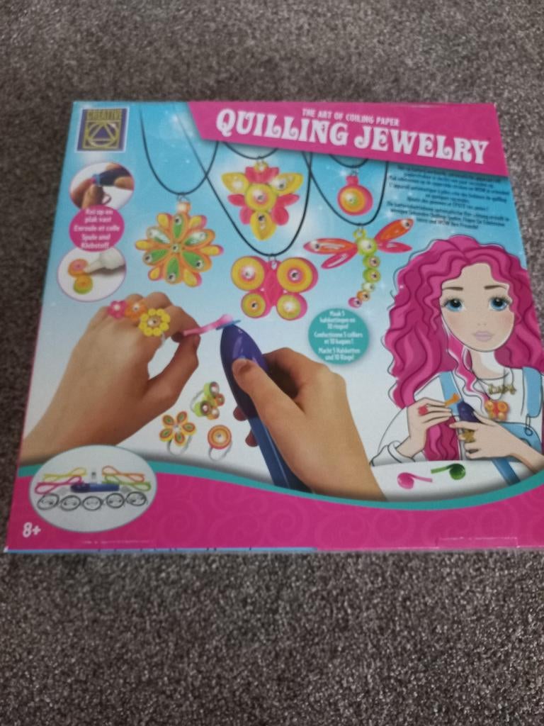 Quilling Jewelry Knutselset - Sieraden Maken met Papier, Ophalen of Verzenden, Nieuw, Overige typen
