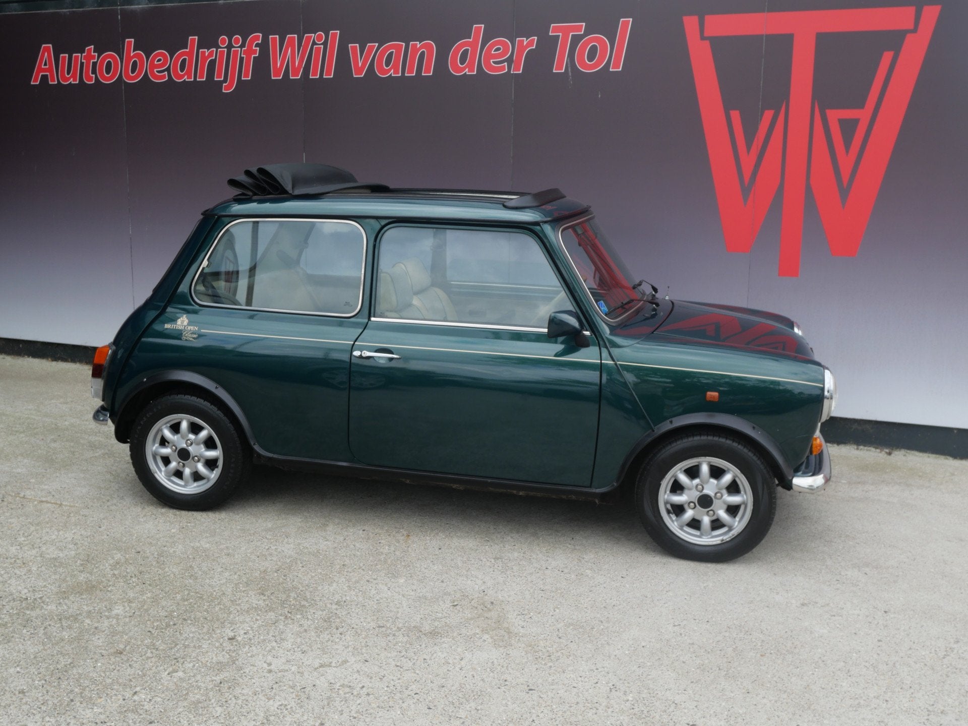MINI Cooper 1.3 BRITISH OPEN | VOUWDAK | NL-AUTO | NETJES |, Voorwielaandrijving, Stof, 54 pk, Beige