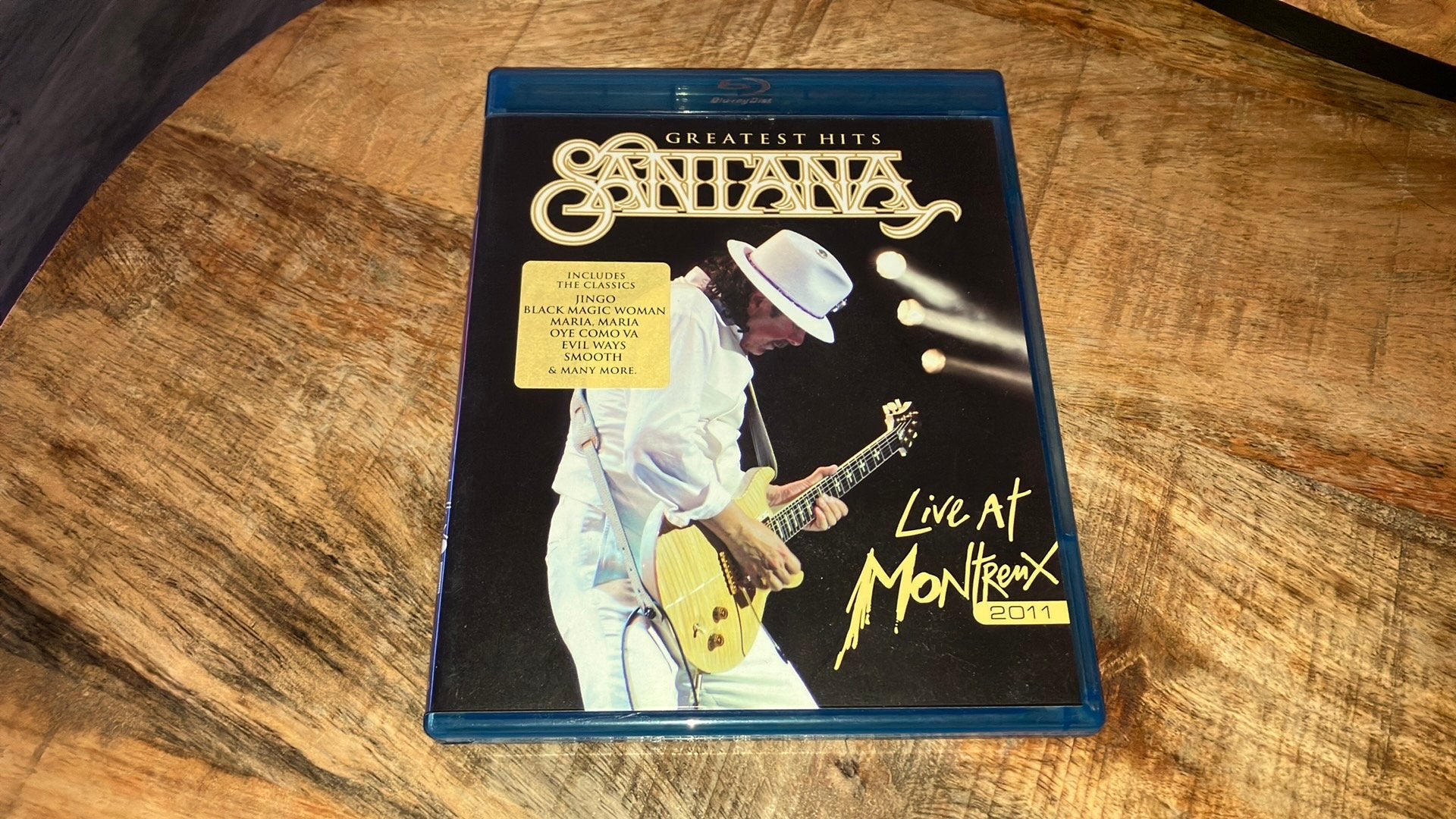 Santana Live in Montrenx 2011 blu-ray, Ophalen of Verzenden, Zo goed als nieuw, Muziek en Concerten