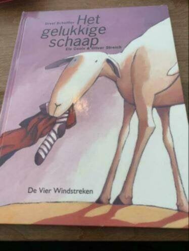 Boek het gelukkige schaap leuk boek kleuters, Verzenden, Gelezen, Fictie algemeen