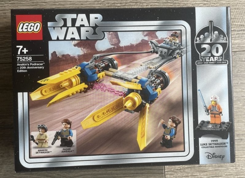 LEGO Star Wars 75258 Anakin's Podracer 20th Anniversary, Compleet, Star Wars, Lego, Nieuw