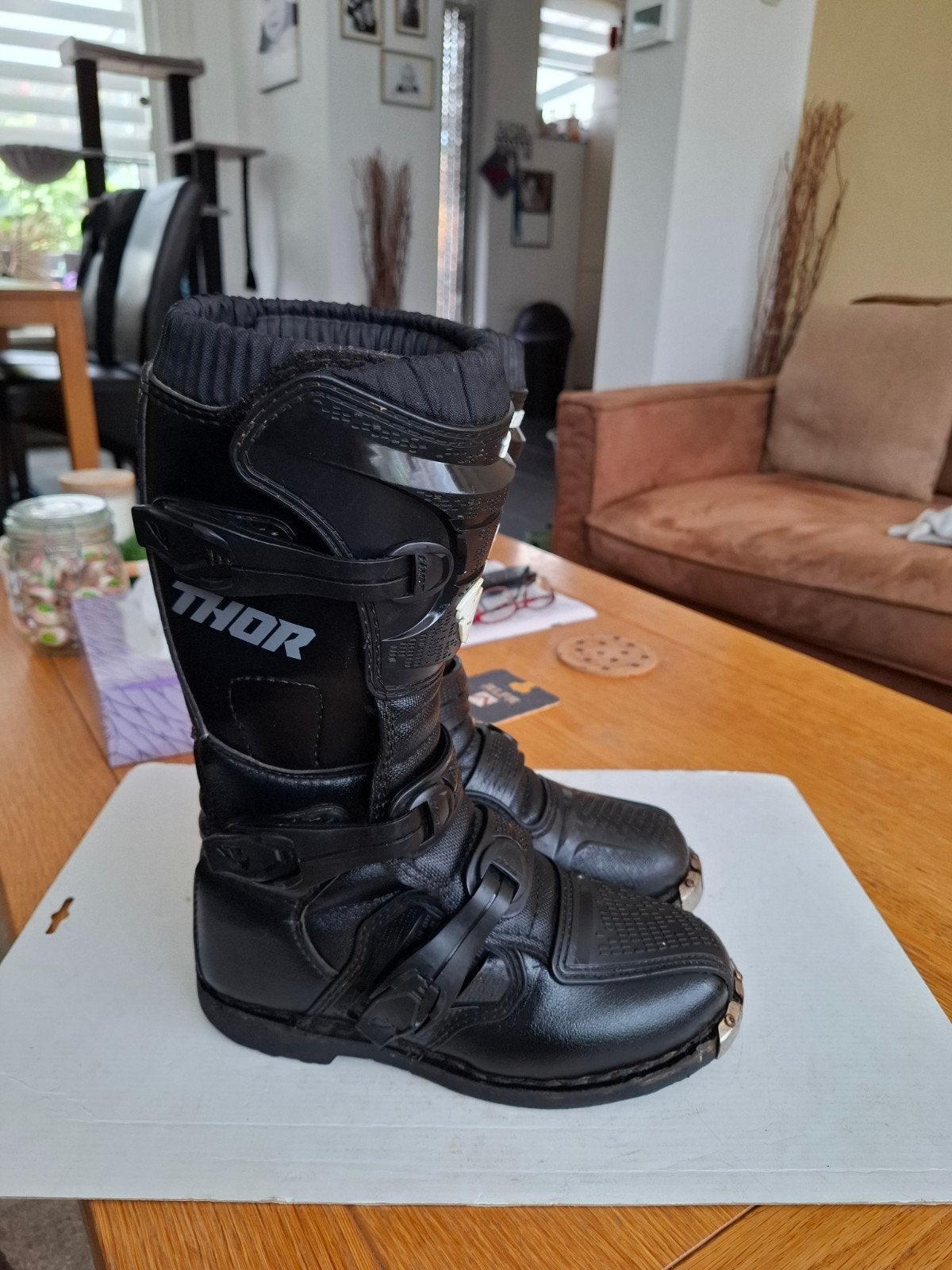 crosslaarzen merk Thor Blitz maat 38 kinderlaarzen, Ophalen of Verzenden, Tweedehands, Laarzen