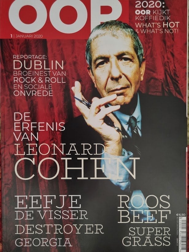 OOR 1-2020 Leonard Cohen Eefje de Visser Destroyer Roosbeef, Ophalen of Verzenden, Zo goed als nieuw, Muziek, Film of Tv