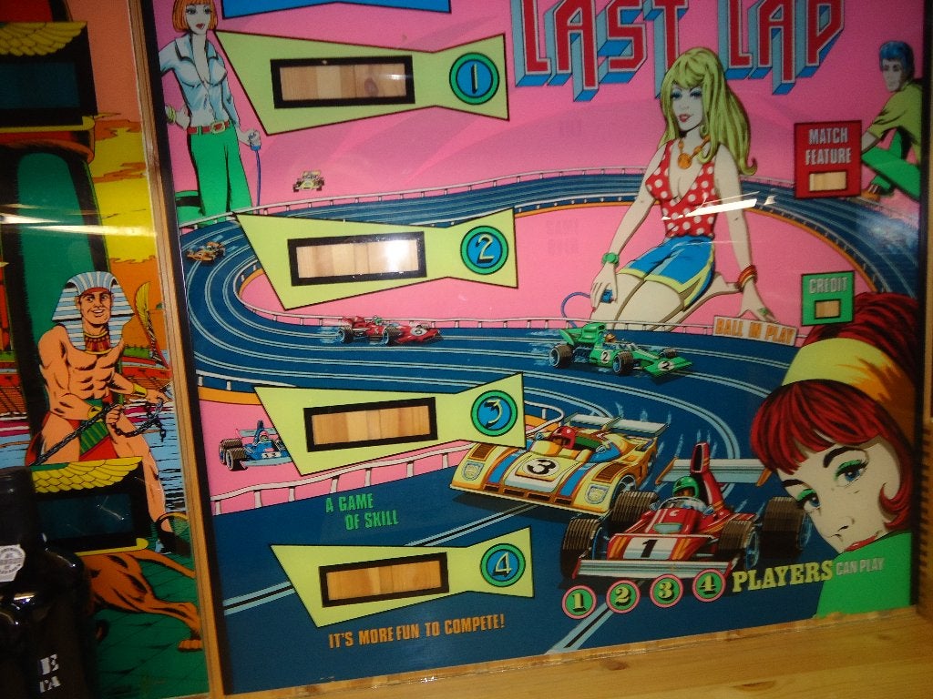 4 gave Vintage orginele kopruiten oa Gottlieb oa Last Lap, Verzamelen, Automaten | Flipperkasten, Verzenden, Elektronisch, Gottlieb