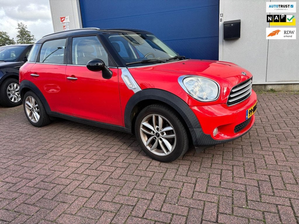 Mini Countryman 1.6 Cooper Chili INCL NWE APK!, Auto's, Mini, Voorwielaandrijving, Euro 5, Stof, Gebruikt