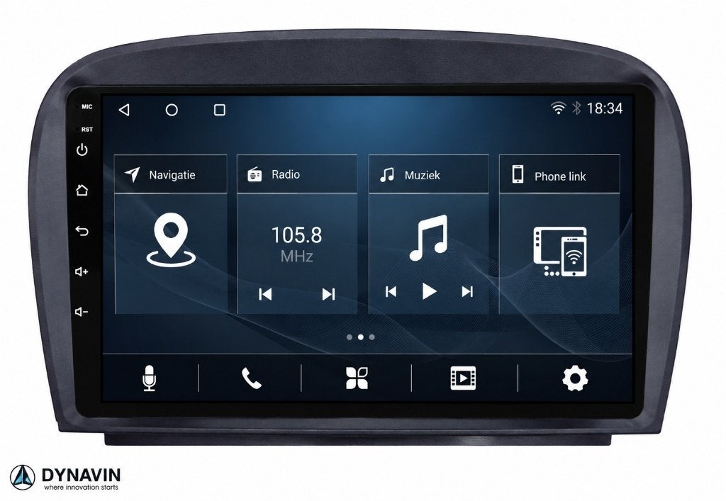 Navigatie Mercedes SL R230 carplay android auto usb, Auto diversen, Ophalen of Verzenden, Dynavin, Verkoop@inbouwnavigatie.com