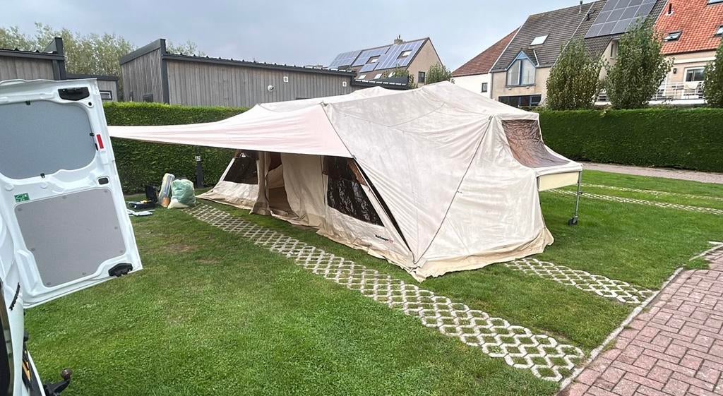 Vouwwagen holtkamper flyer, Caravans en Kamperen, Ophalen, Gebruikt, Tot en met 4