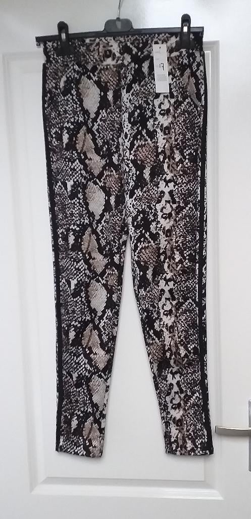 Winter Legging Slangenmotief S-M Nieuw ( Jool ), Legging, Maat 36/38 (S), Verzenden, Zwart