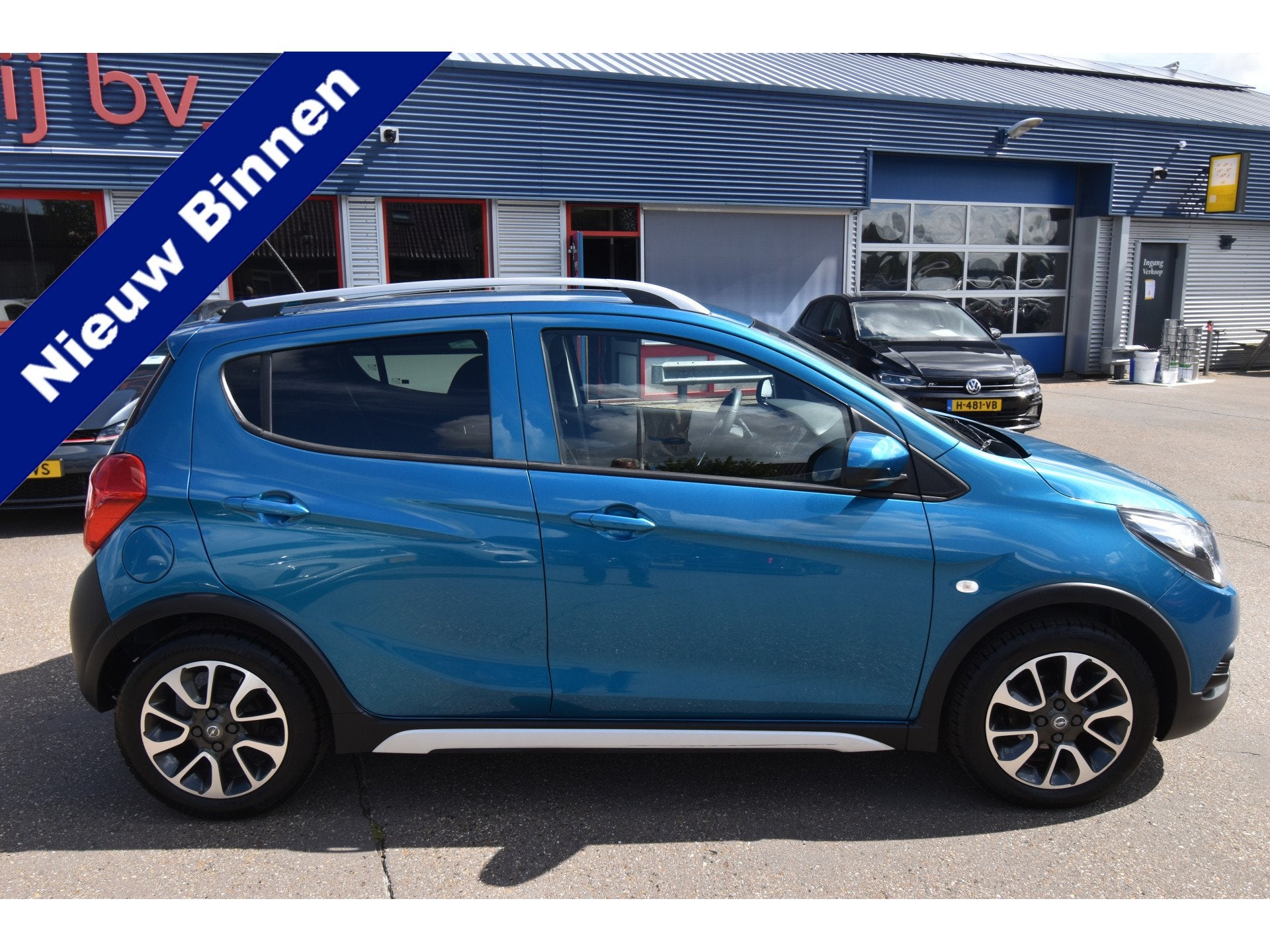 Opel KARL 1.0 Rocks Online Edition , NAVI , AIRCO , CR CONTR, Auto's, Voorwielaandrijving, 839 kg, Stof, Gebruikt
