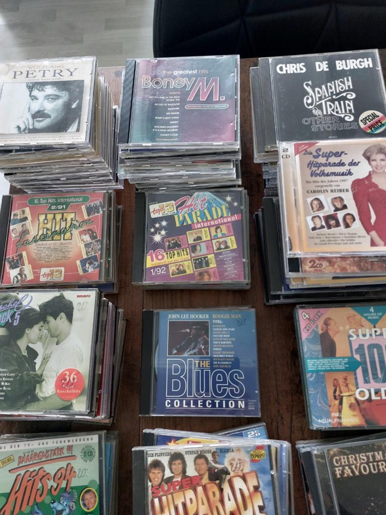 Grote CD Verzameling, ca 150 - Diverse Genres en Artiesten, Ophalen, 1990 - 1999, Gebruikt, Boxset