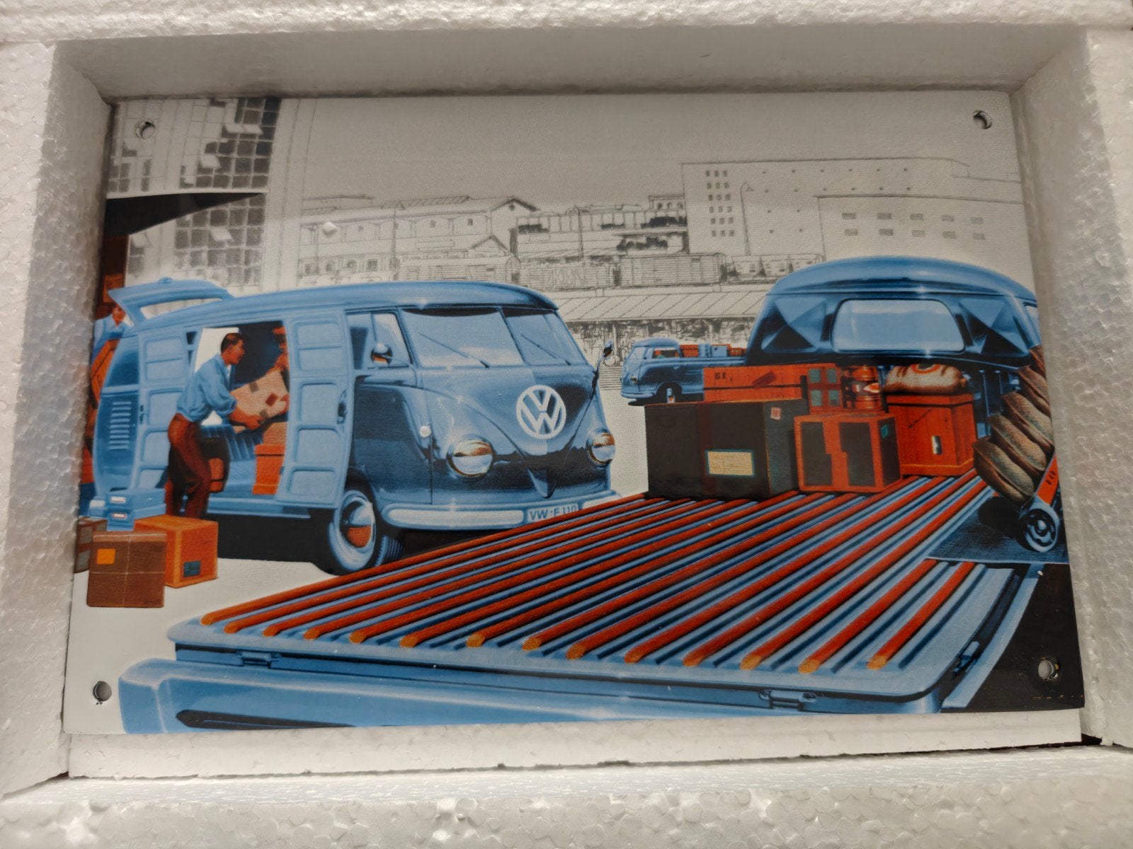 Volkswagen Emaille Bord - Gelimiteerde Oplage 489/1000, Ophalen