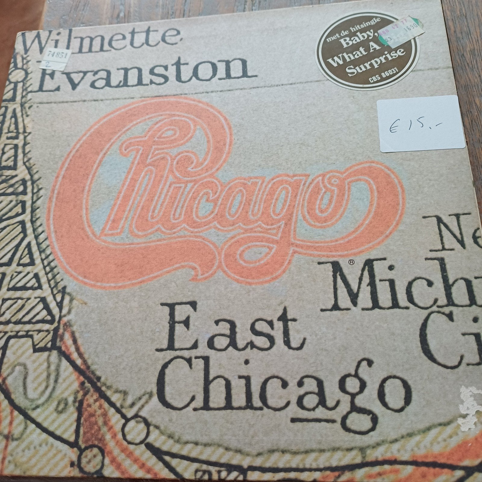 langspeelplaat van CHICAGO UIT1977, Ophalen of Verzenden, Zo goed als nieuw, 12 inch, Poprock