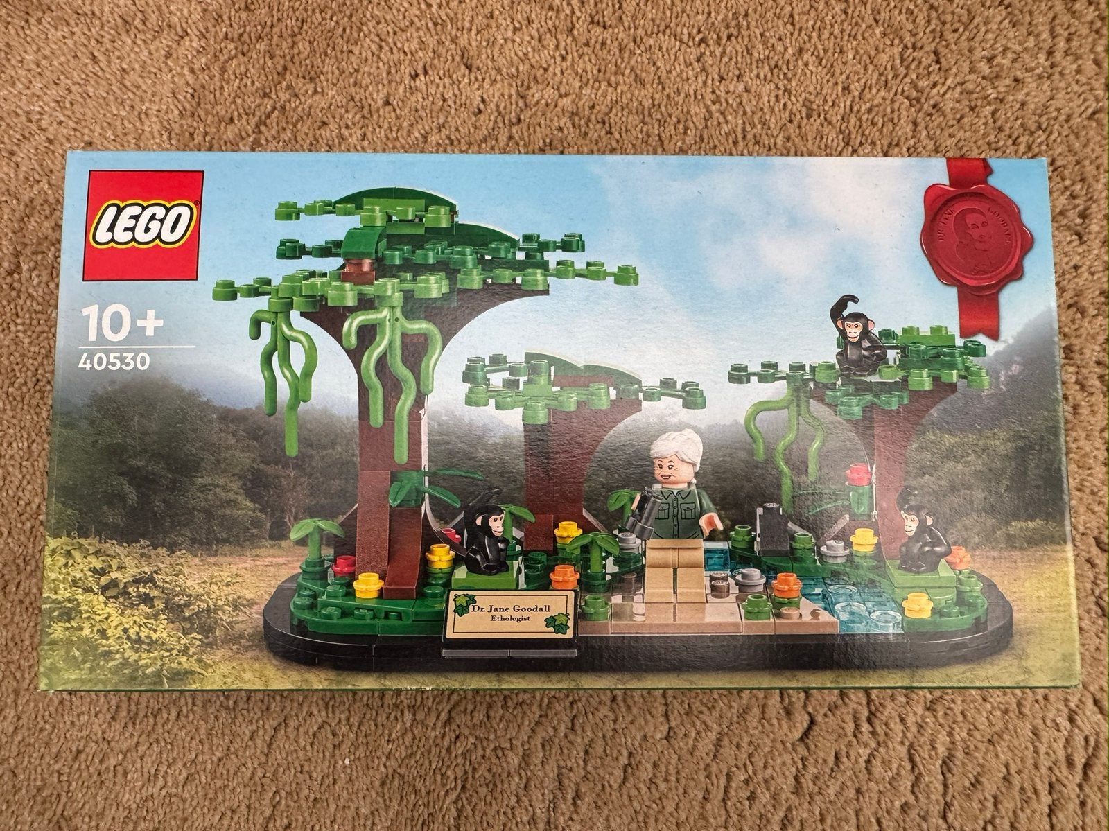 Lego 40530 dr jane goodall limited edition MISB, Overige thema's, Lego, Nieuw, Ophalen of Verzenden