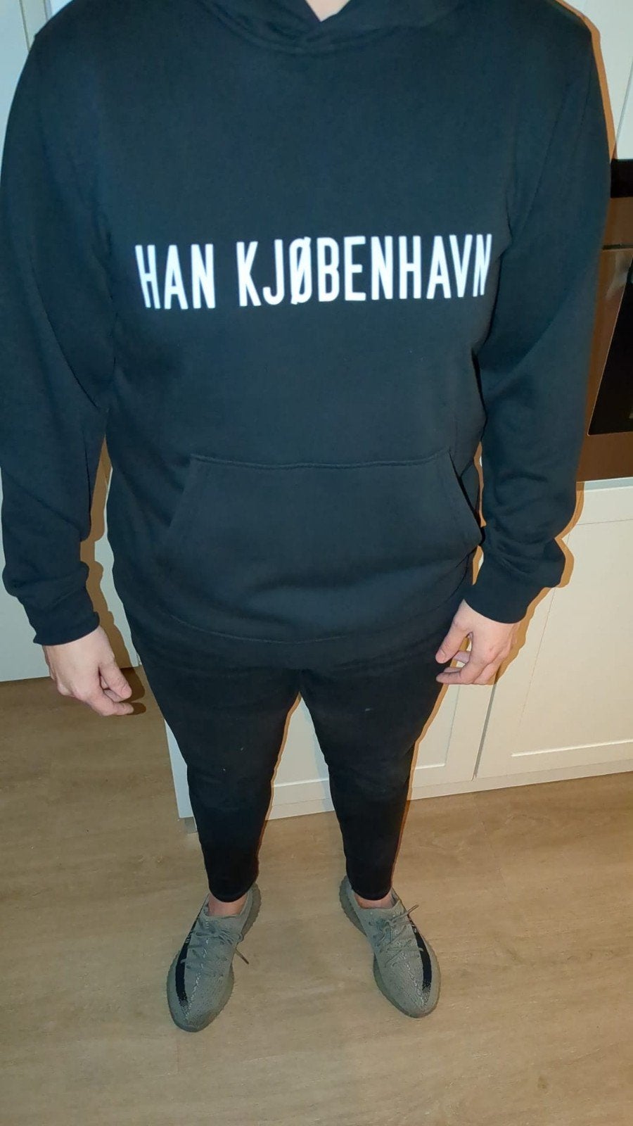 Nieuwe Designer Hoodie/Trui Maat L, Maat 52/54 (L), Zwart, Nieuw, Ophalen of Verzenden