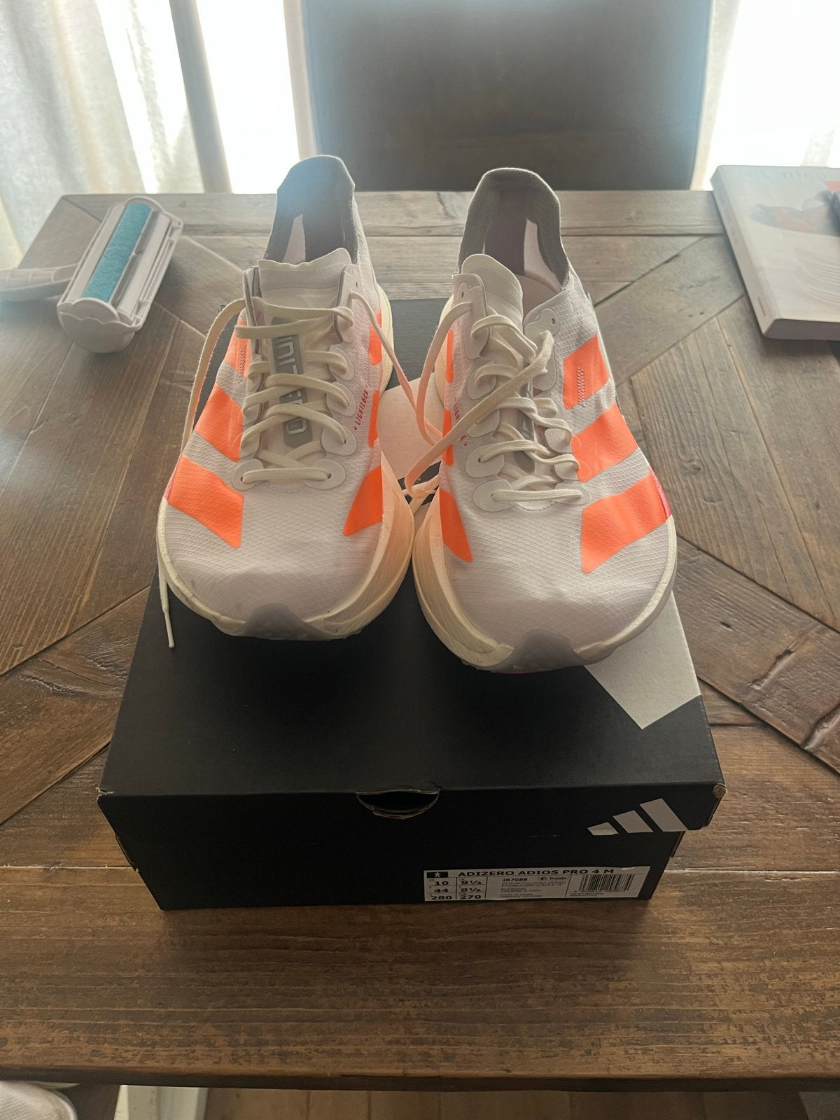 Adidas Adizero Adios Pro 4 Hardloopschoenen, Adidas, Hardloopschoenen, Ophalen of Verzenden, Zo goed als nieuw