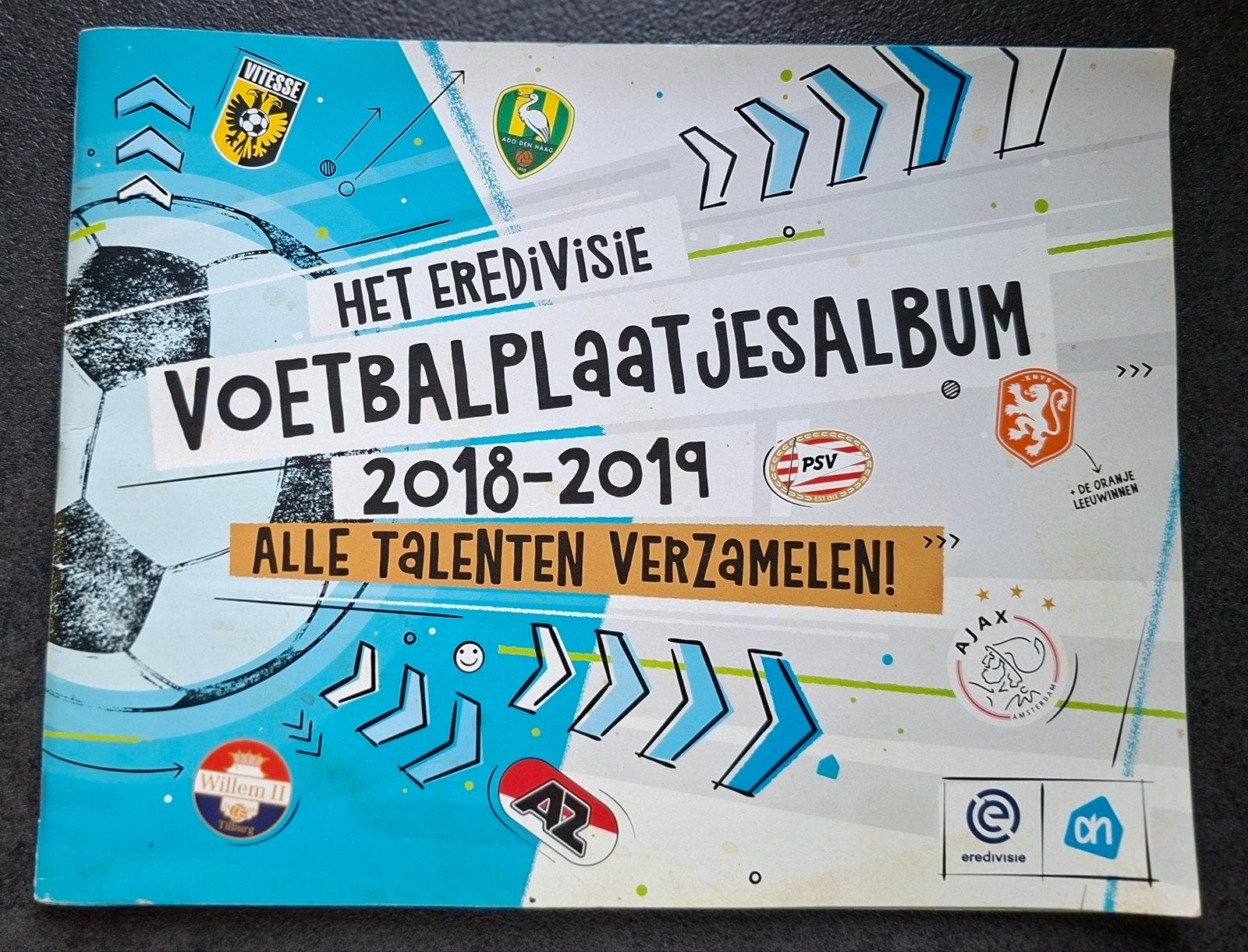 Het eredivisie voetbalplaatjesalbum 2018-2019 ( Albert Heijn, Ophalen of Verzenden, Zo goed als nieuw, Overige typen