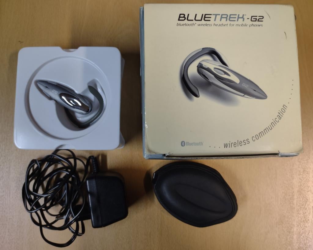 Bluetrek G2 draadloze headset voor één oor, Overige merken, Bluetooth, Onbekend, Ophalen of Verzenden