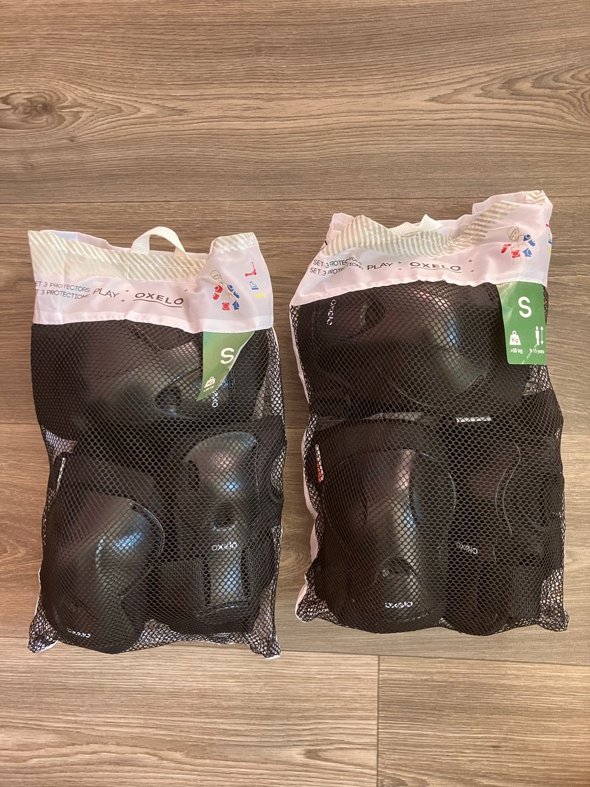 Oxelo skeeler/skateboard beschermset (maat S), Ophalen, Nieuw, Bescherming