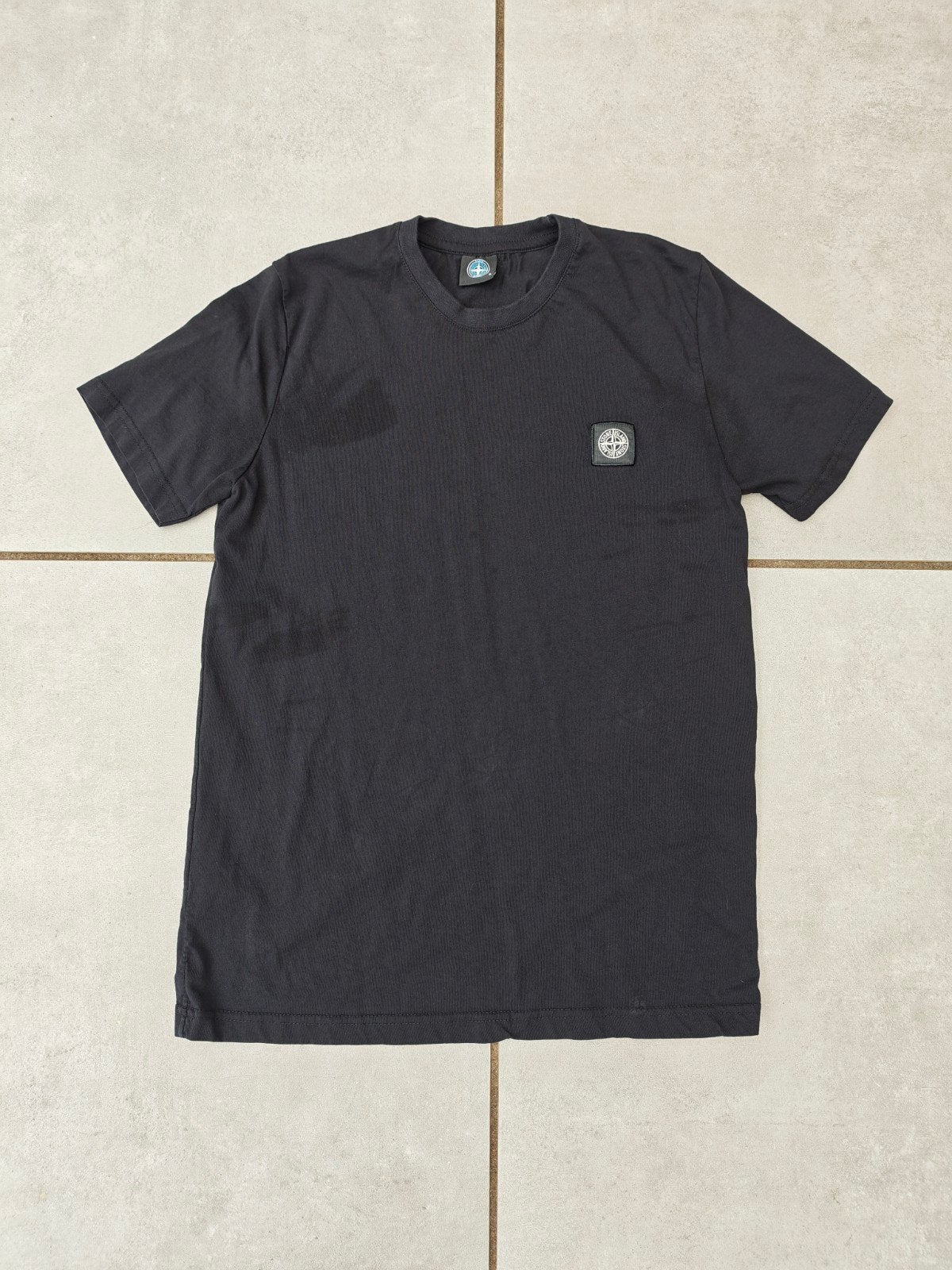 Stone Island T-shirt Zwart Maat S, Zwart, Ophalen of Verzenden, Stone Island, Gedragen