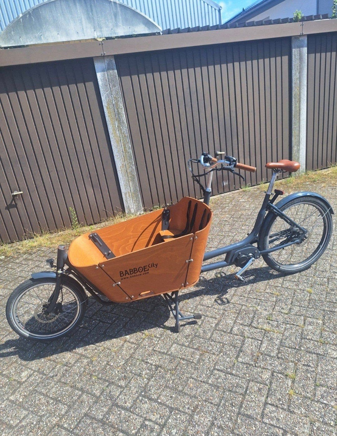 elektrische bakfiets babboe city yamaha, Overige merken, 4 kinderen of meer, Gebruikt, Elektrisch