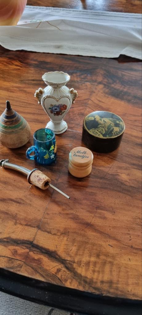Prachtig antiek lotje laatste spulletjes mooi en gaaf, Ophalen of Verzenden