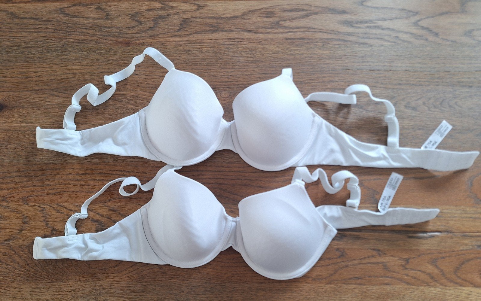 Twee nieuwe witte BH's maat 75A, Hema, Ophalen of Verzenden, Wit, BH