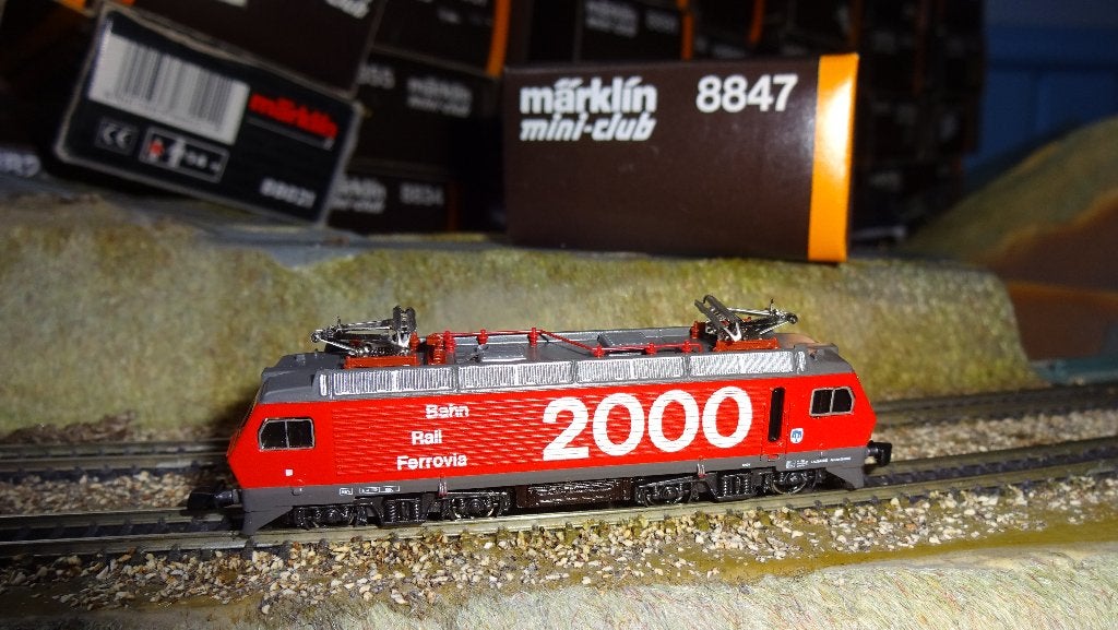 marklin z marklin miniclub spoor z., Wisselstroom, Gebruikt, Locomotief, Verzenden