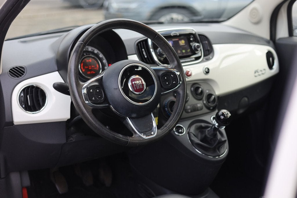 Fiat 500 0.9 TWINAIR TURBO LOUNGE | PANO | LEDER | NAVI | 1e, Auto's, Voorwielaandrijving, Gebruikt, Bedrijf, Handgeschakeld