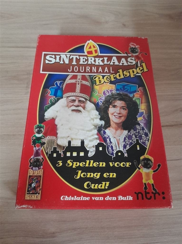 Sinterklaas journaar bordspel - s4601, Verzenden, Zo goed als nieuw