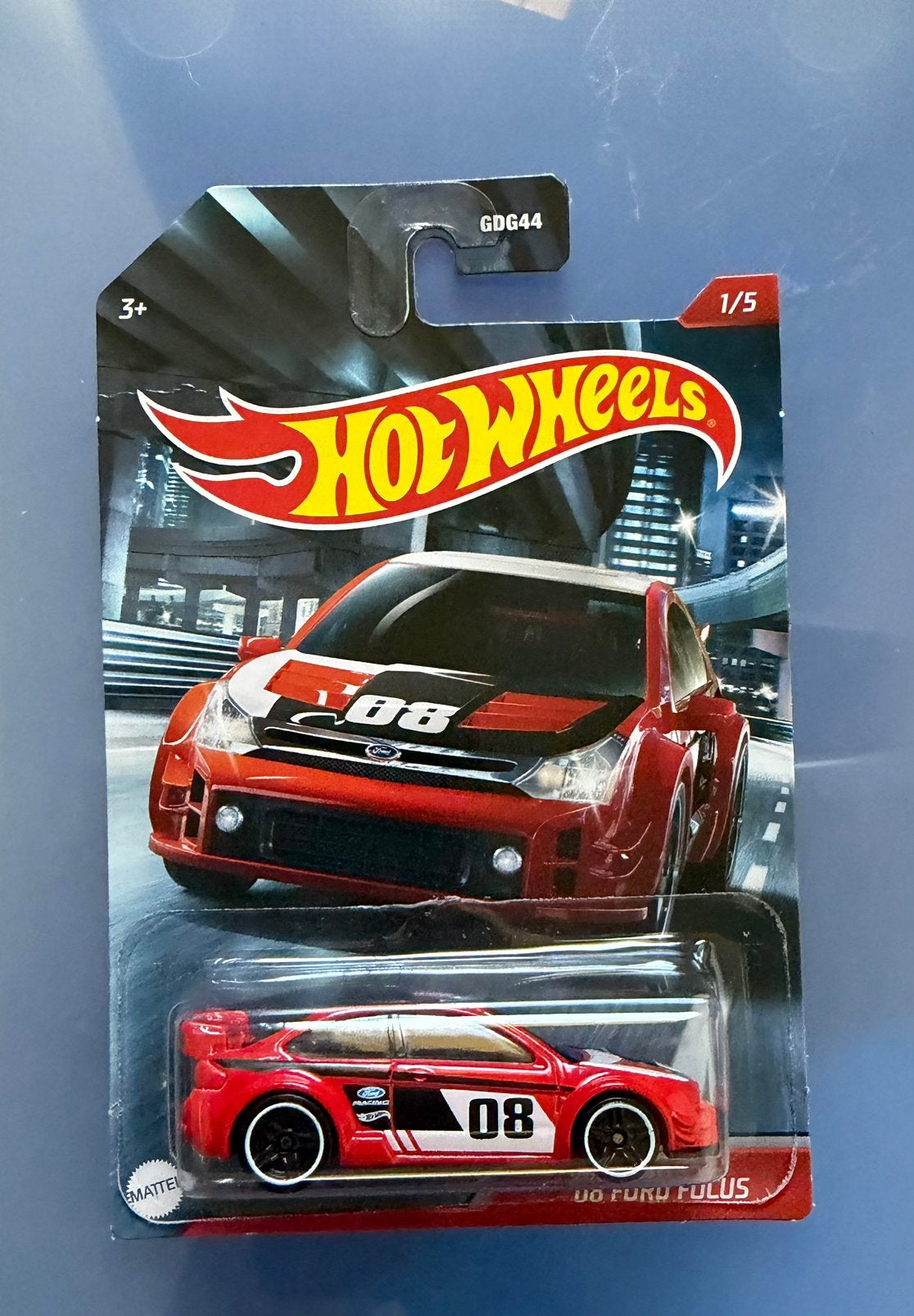 Hot wheels Ford Focus, Ophalen of Verzenden, Zo goed als nieuw, Auto
