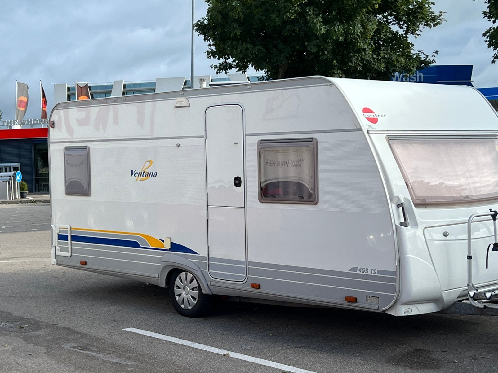 Burstner VENTANA 455 TS, Caravans en Kamperen, Caravans, Rondzit, Particulier, Bürstner, 6 tot 7 meter