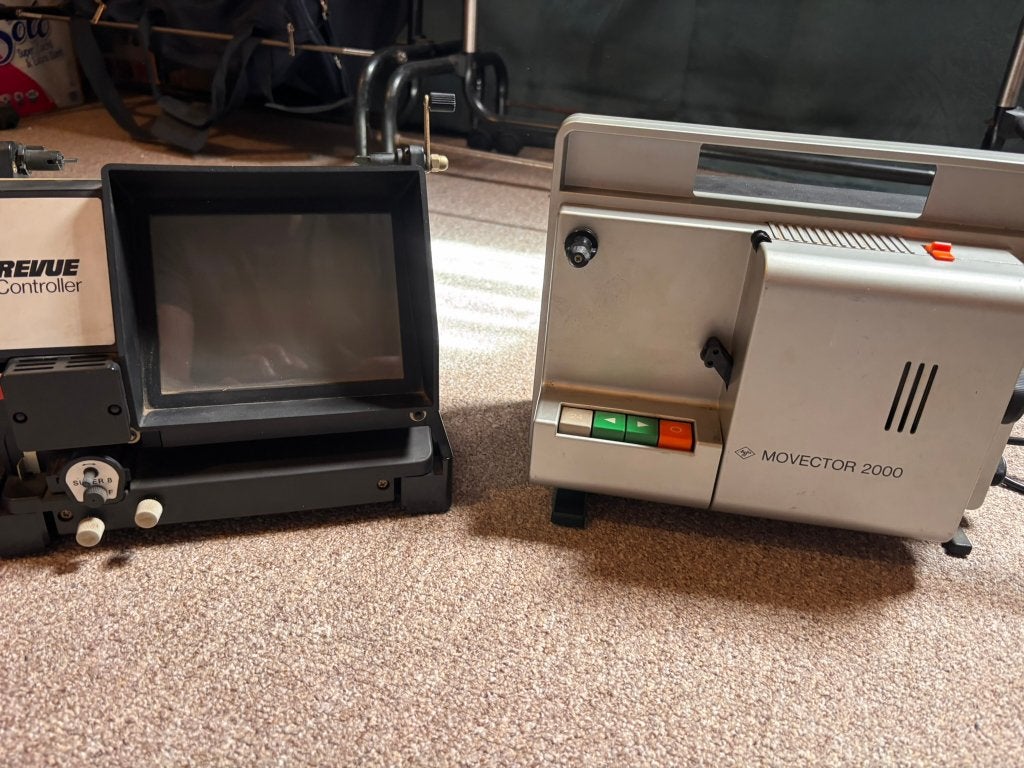 Projector Agfa movector 2000 en andere, Ophalen, 1940 tot 1960, Projector
