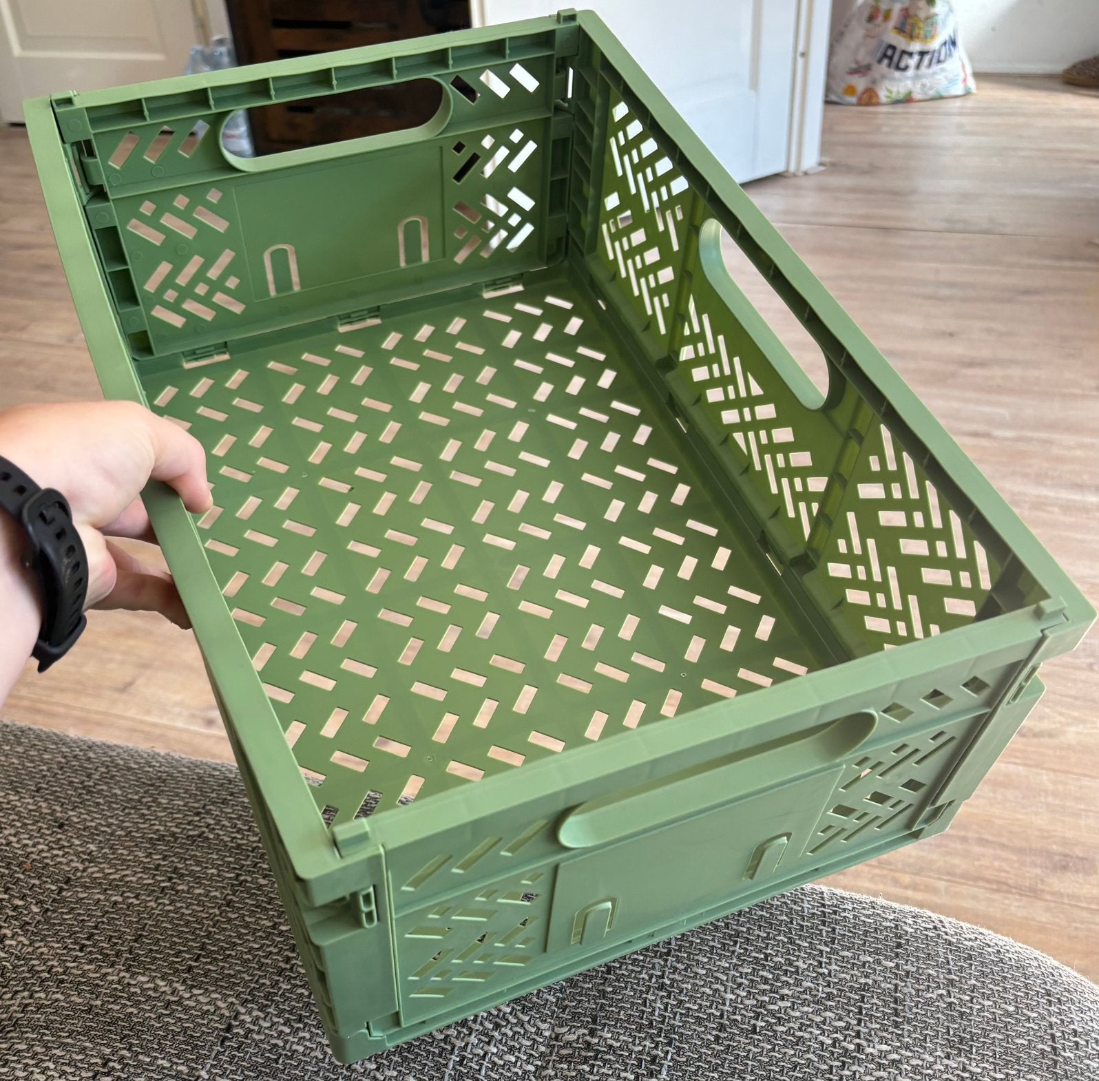 Groen kratje, Ophalen of Verzenden, Nieuw, 50 tot 75 cm, Minder dan 50 cm