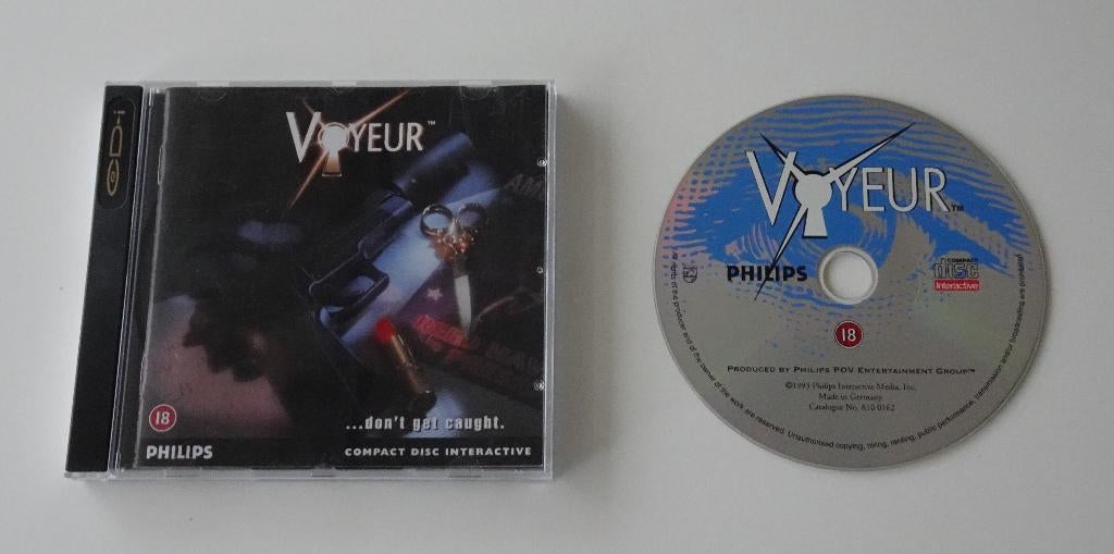 Voyeur compleet voor Philips CD-i, 1 speler, Ophalen, Zo goed als nieuw, Vanaf 3 jaar