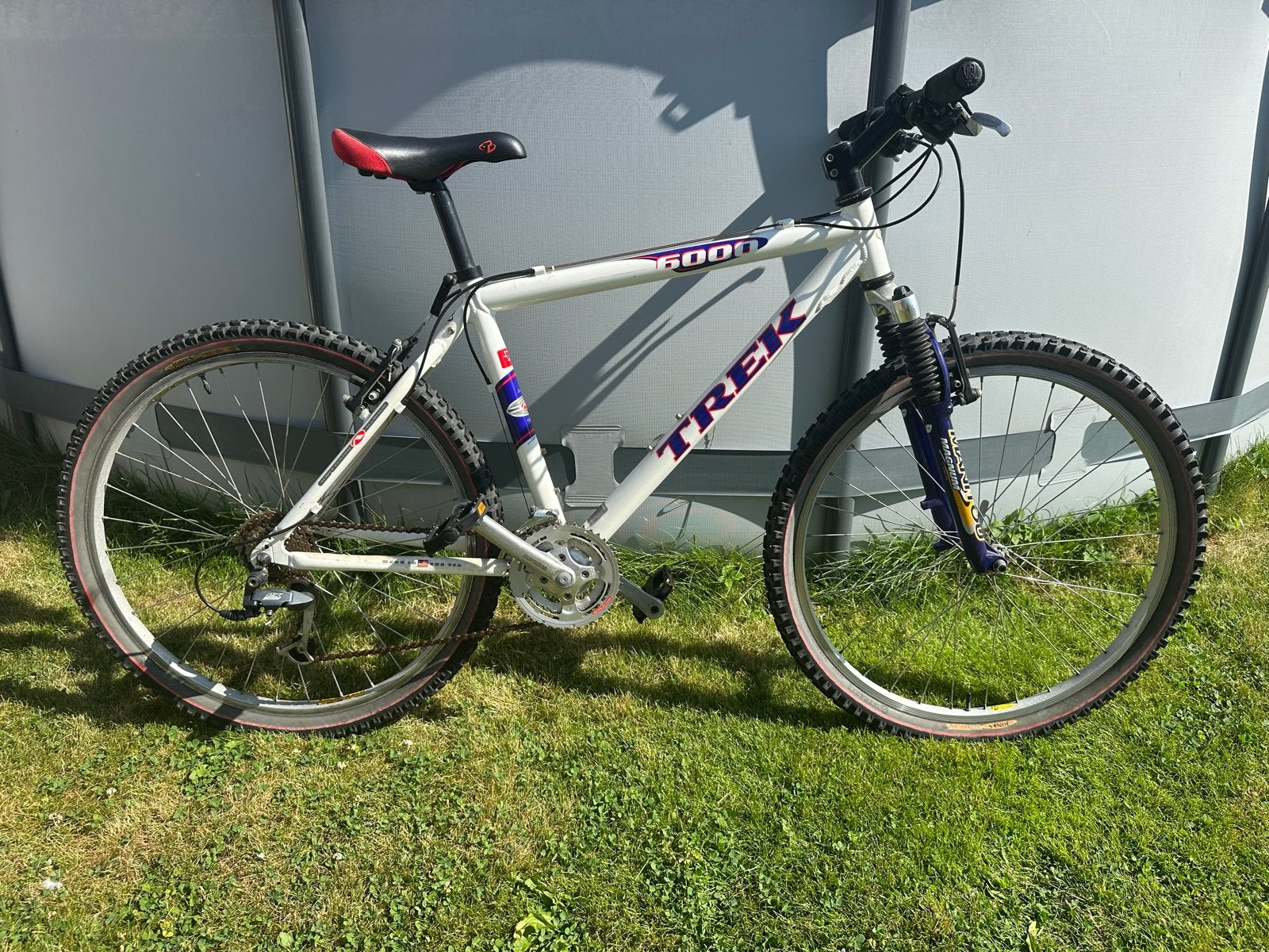 Trek 7000 Alpha Aluminium Mountainbike – 26”, Fietsen en Brommers, Fietsen | Mountainbikes en ATB, Ophalen, Gebruikt, Hardtail