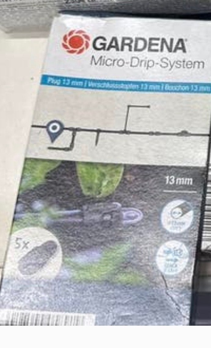 Gardena Micro-Drip-System Plug 13 mm (5 stuks), Ophalen of Verzenden, Nieuw, Overige typen