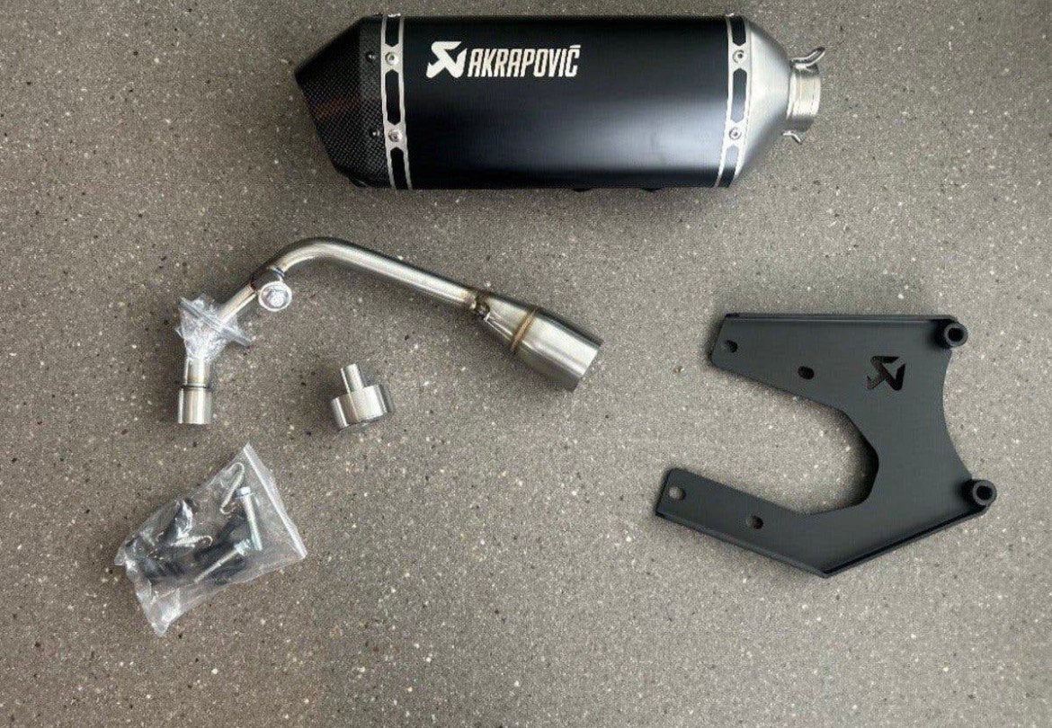 Akrapovic uitlaat vespa sprint/primavera e4/e5 (nieuw), Ophalen of Verzenden