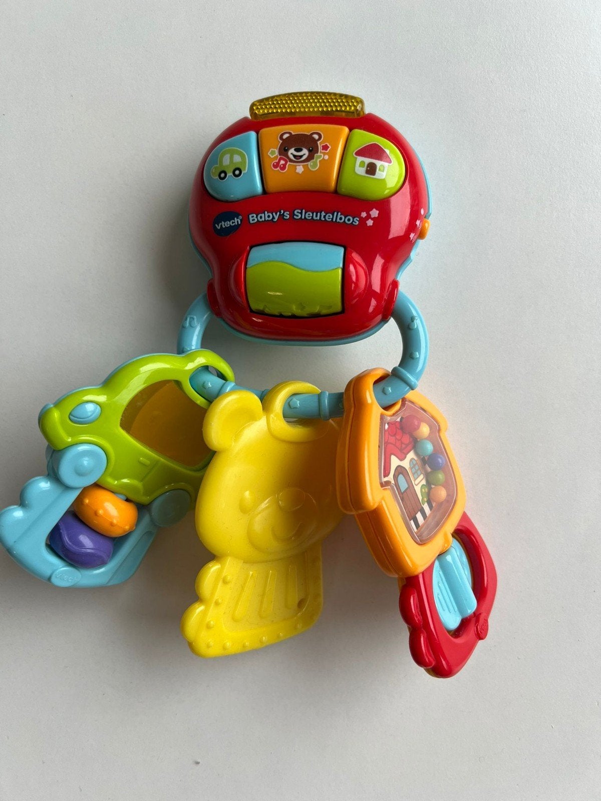 Vtech Baby's Sleutelbos met licht en geluid, Ophalen of Verzenden, Gebruikt