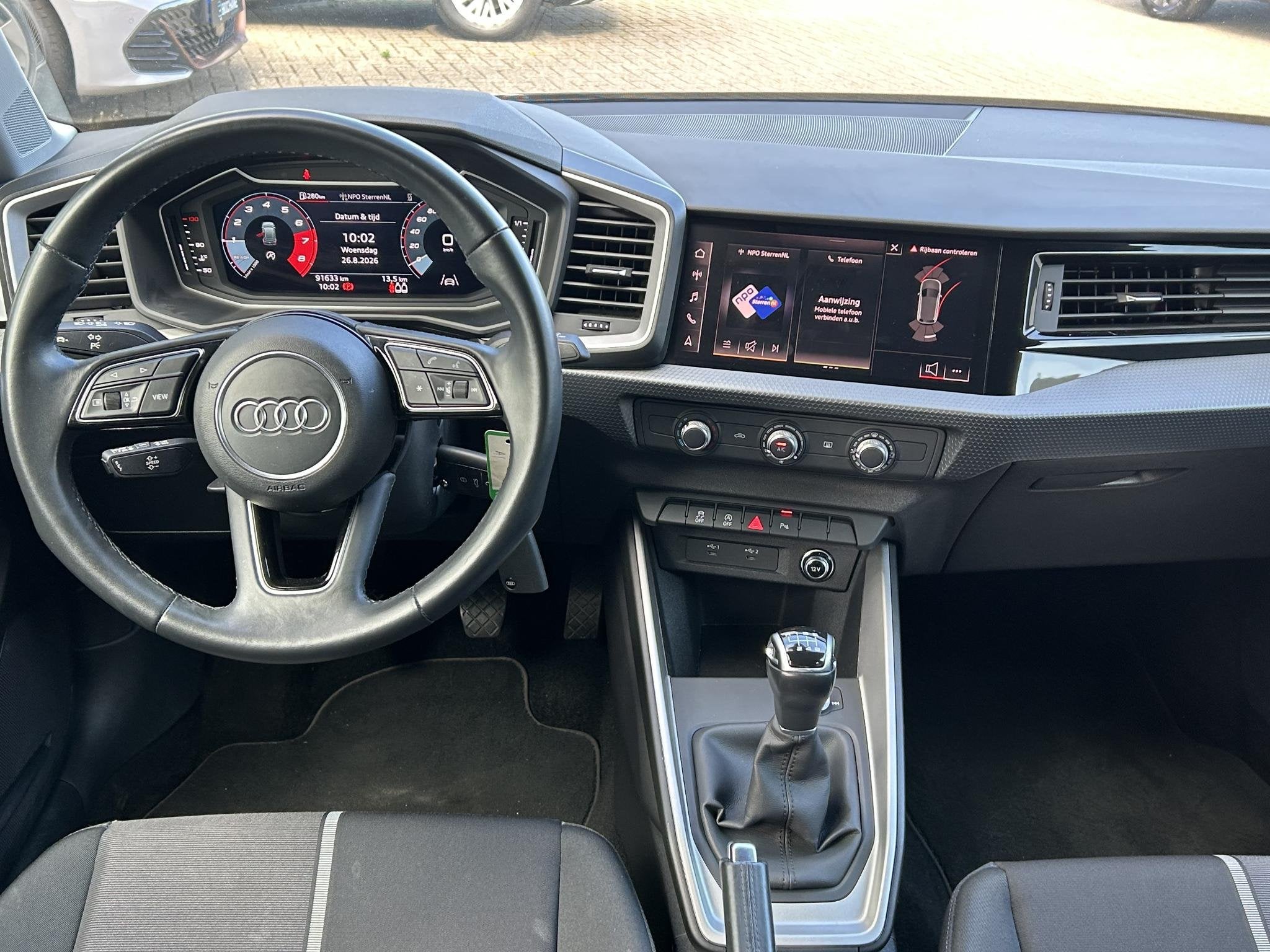 Audi A1 Sportback 30 TFSI Advanced edition | Apple CarPlay |, Auto's, Stof, Met garantie (alle), 49 €/maand, Origineel Nederlands