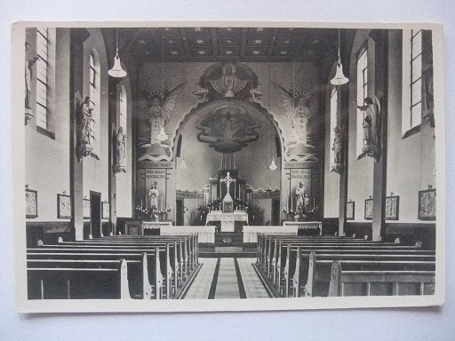 Q33 Uden - Retraitehuis Missiezusters - Kapel, Verzenden, 1940 tot 1960, Gelopen, Noord-Brabant
