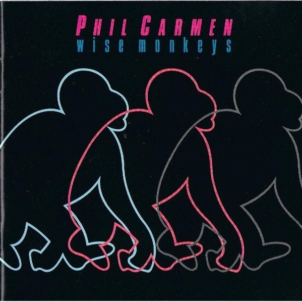 Phil carmen – wise monkeys cd 829 051-2 - 1986, Verzenden, Zo goed als nieuw, Poprock