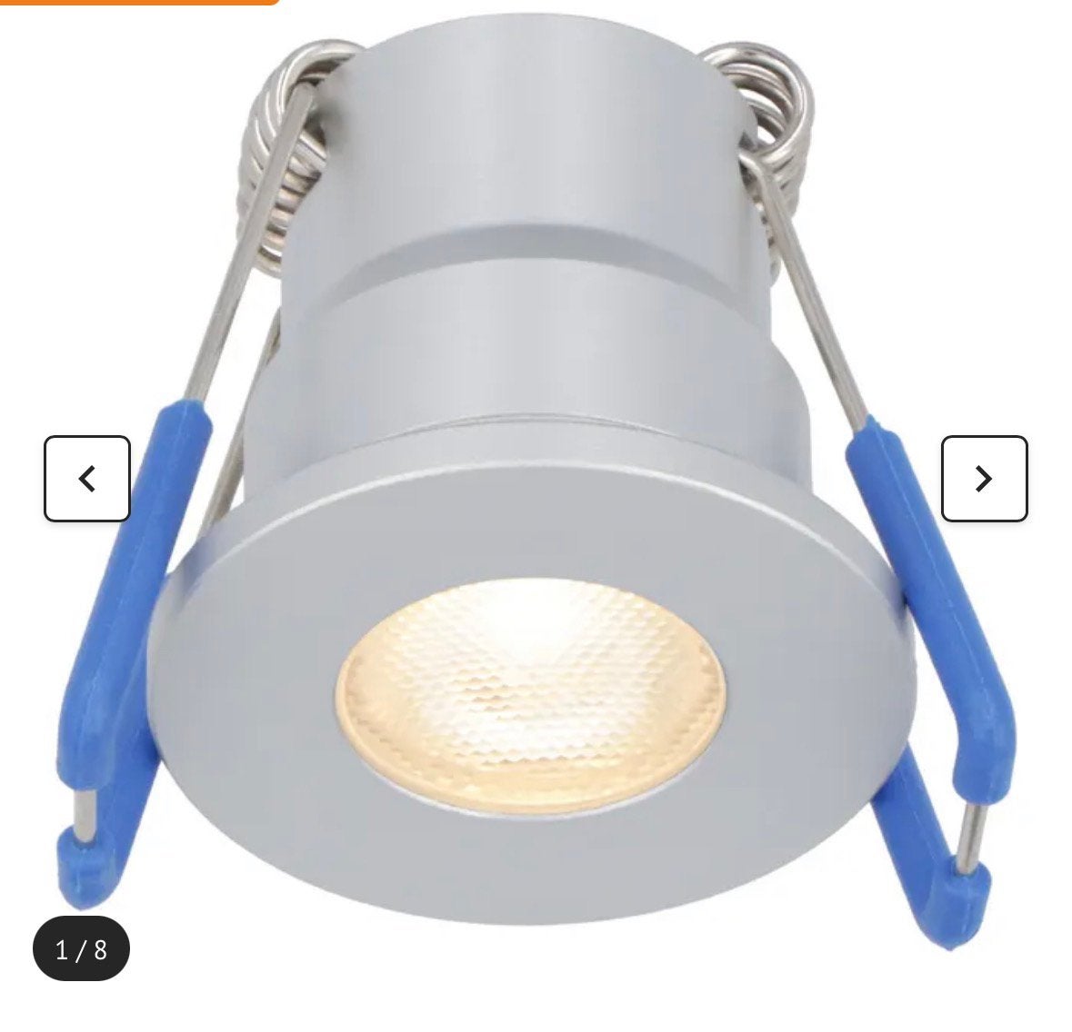 Hoftronic Milano mini LED inbouwspot -- Plat 34mm - IP65 -, Huis en Inrichting, Ophalen of Verzenden, Zo goed als nieuw
