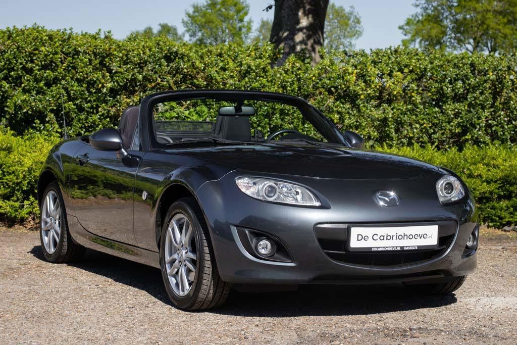 Mazda MX-5 NC 1.8l Metropolitan Gray Mica, 1005 kg, Gebruikt, Zwart, 4 cilinders