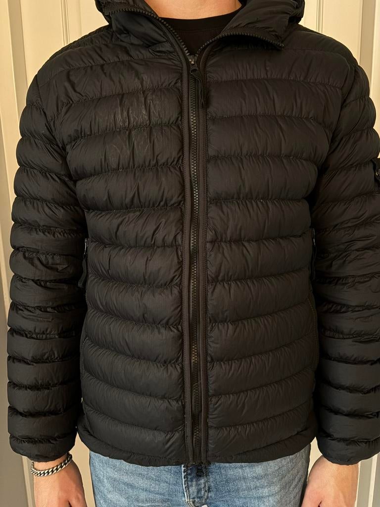 Stone Island zomer puffer jas, Kleding | Heren, Ophalen of Verzenden, Zo goed als nieuw, Maat 56/58 (XL), Zwart