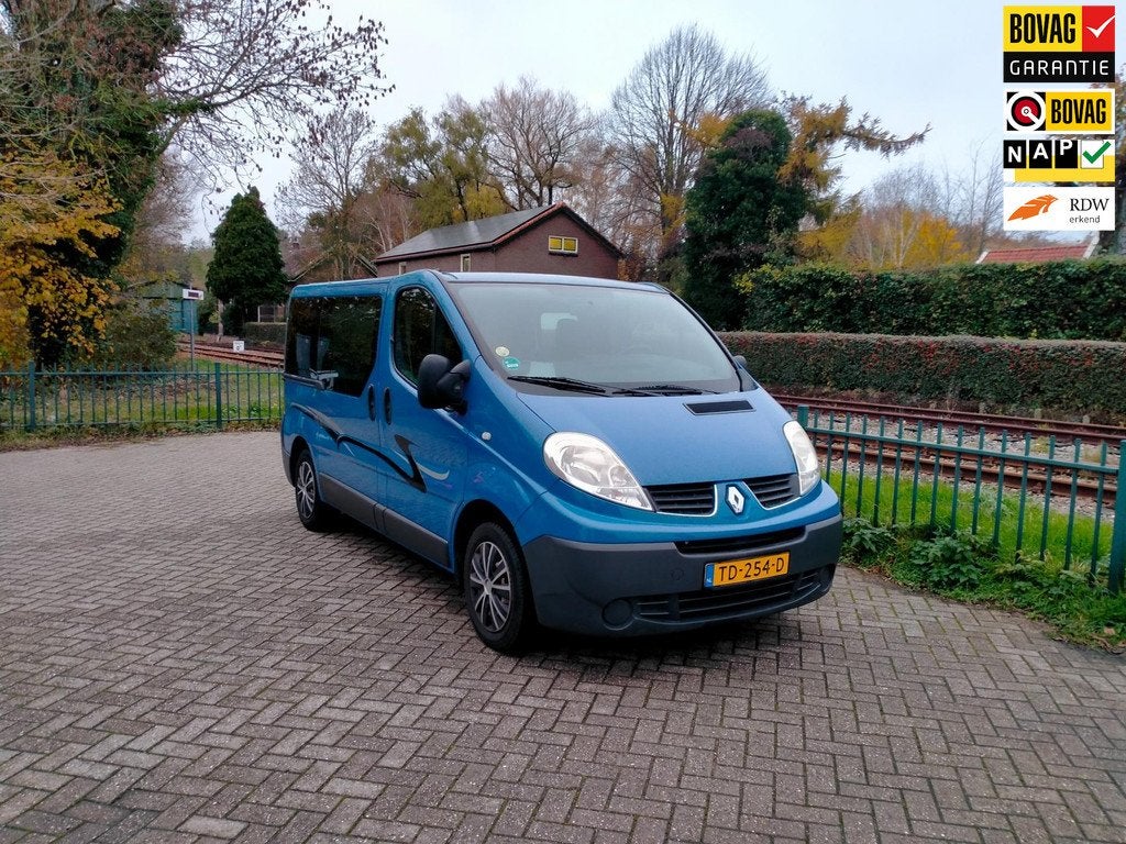 Renault TRAFIC T27 L1/H1 2.0 DCI 66KW E5 Bus camper trekhaak, Auto's, Renault, Bedrijf, Te koop, Trafic, ABS, Airconditioning